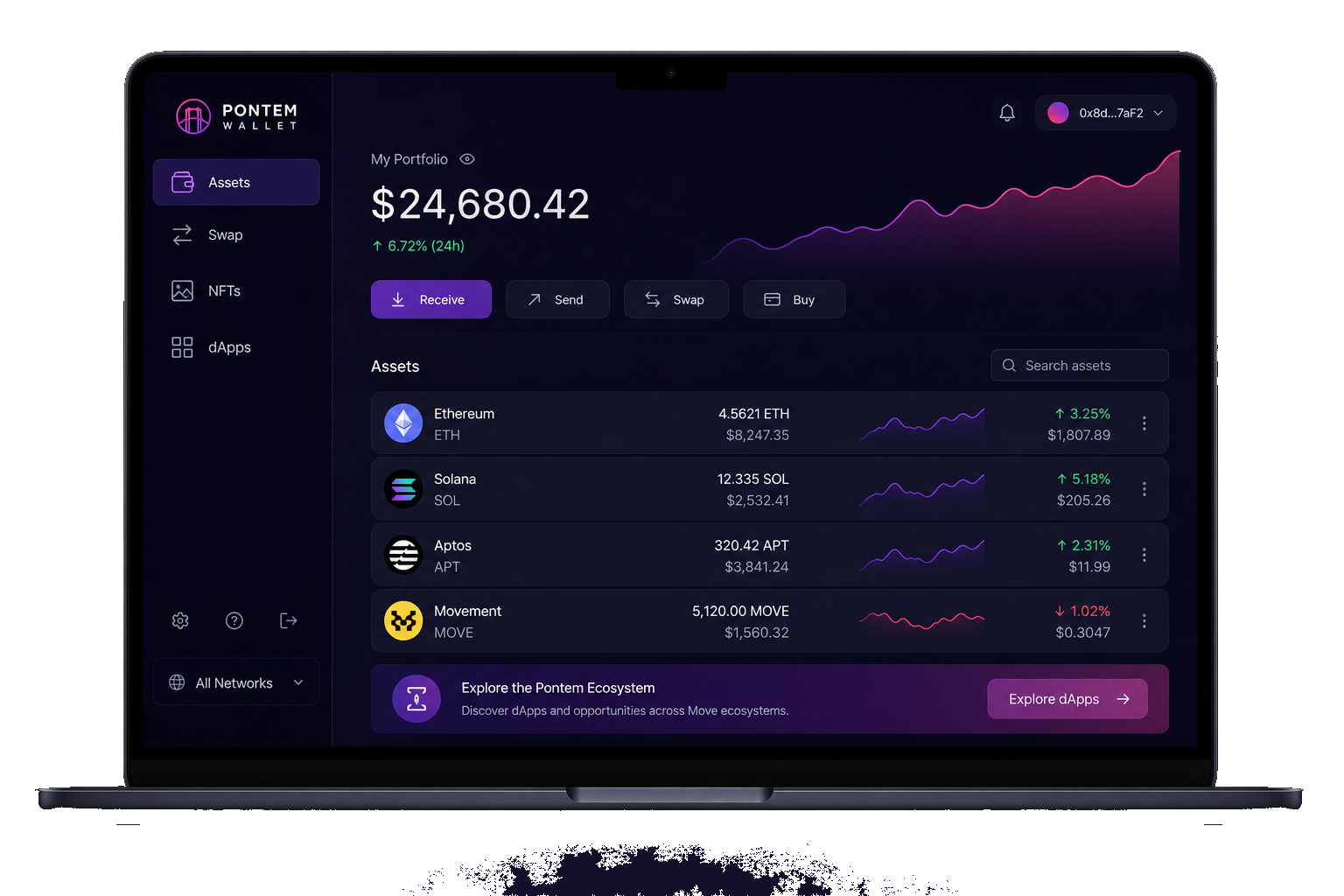 Pontem Wallet desktop application